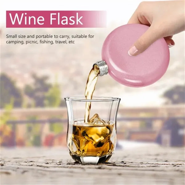 5oz Round Hip Flask