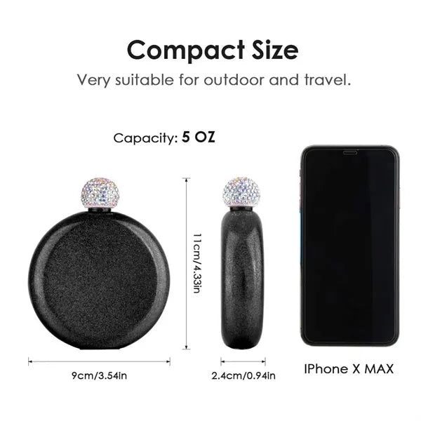 5oz Round Hip Flask