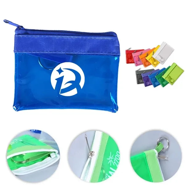 Translucent PVC Waterproof Coin Pouch