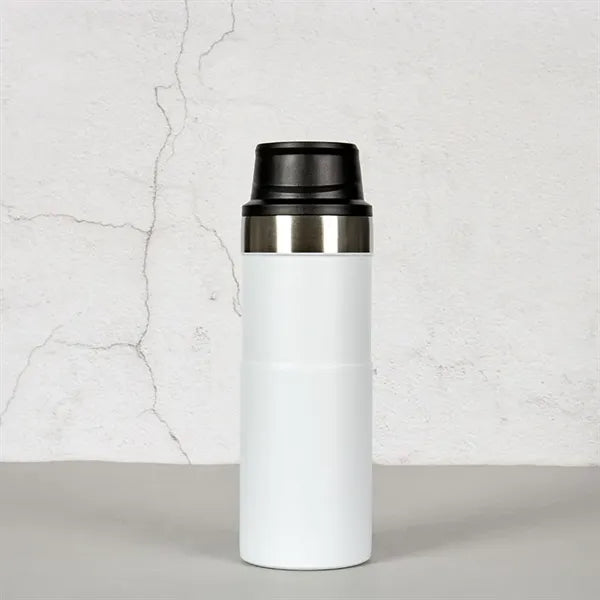 Double Layer 500ml Vacuum Water Flask with Push Button Lid