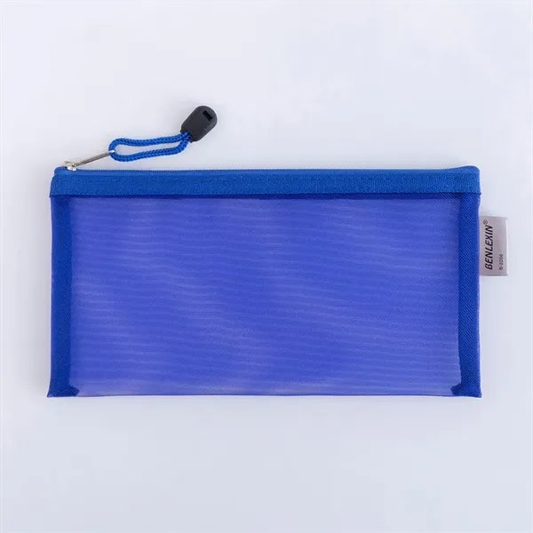 School Mesh Pencil Bag