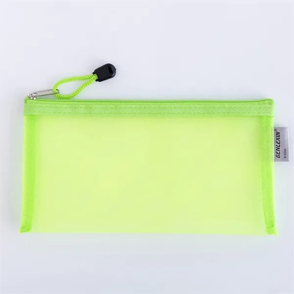 School Mesh Pencil Bag