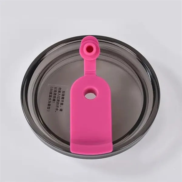 380ml Insulated Stainless Steel Coffee Mug With Straw