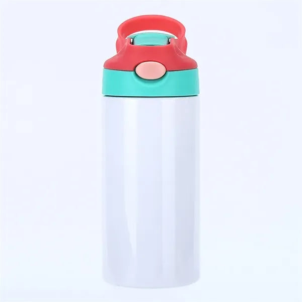 Kids Sublimation 12oz Tumbler with Lid and Straw for DIY