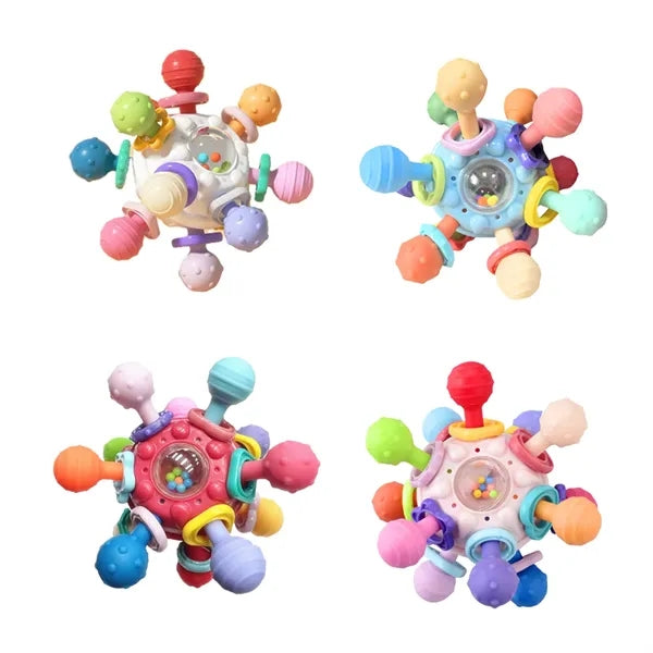 Vibrant Sensory Teething Toy For Baby