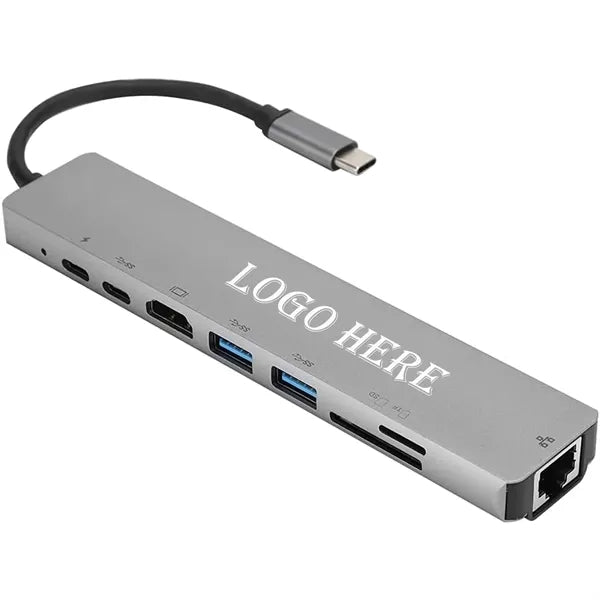 Ultimate 8 In 1 Usb-C Hub Pro