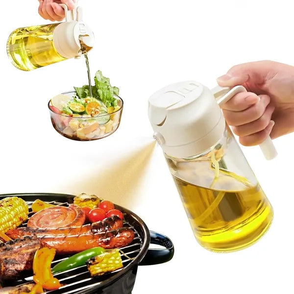 2 In 1 Oil Dispenser Bottle