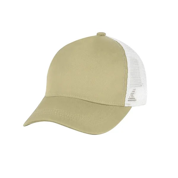 5 Panel Polyester &Cotton Trucker Cap