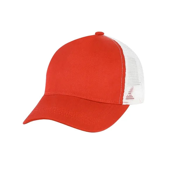 5 Panel Polyester &Cotton Trucker Cap