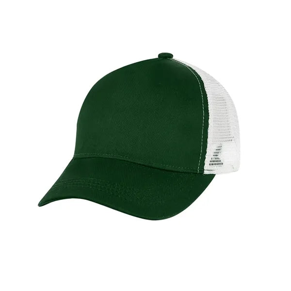 5 Panel Polyester &Cotton Trucker Cap