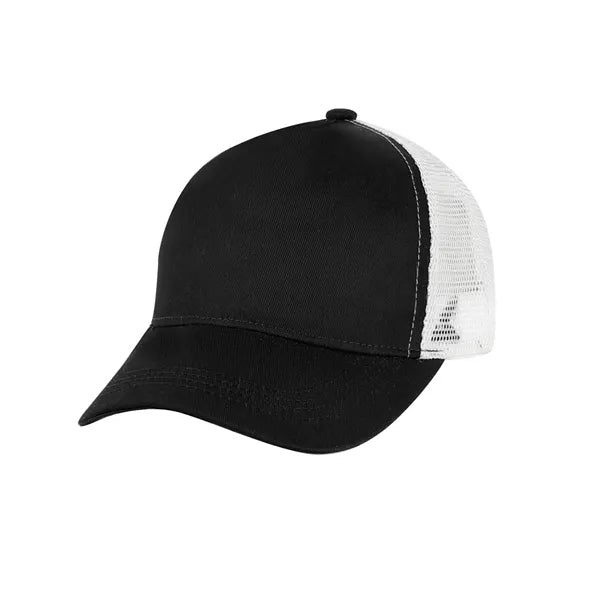 5 Panel Polyester &Cotton Trucker Cap