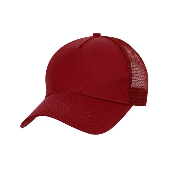 5 Panel Polyester &Cotton Trucker Cap