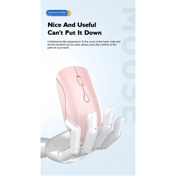 Rechargeable Bluetooth Optoelectronic 2.4GHZ Wireless Mouse