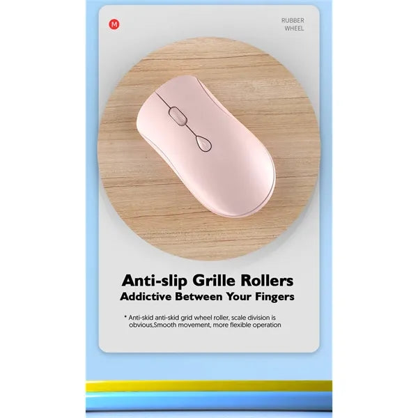 Rechargeable Bluetooth Optoelectronic 2.4GHZ Wireless Mouse