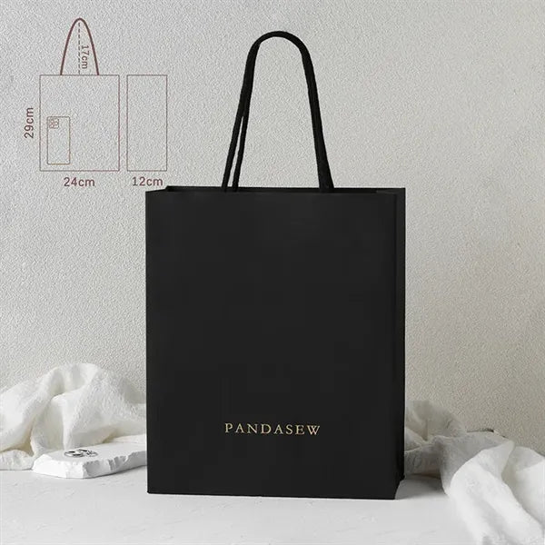 Colorful Tote Favor Gift Bags with Ribbon Handles for Events