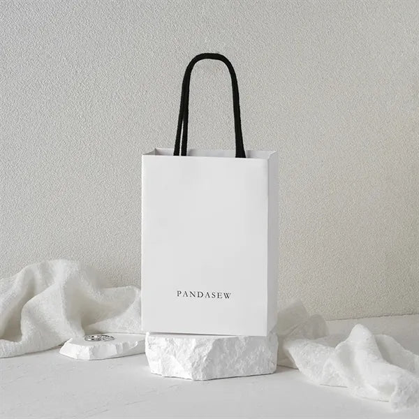 Colorful Tote Favor Gift Bags with Ribbon Handles for Events