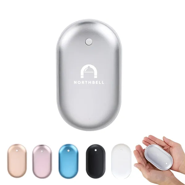 5000mah USB Hand Warmer Portable Power Bank