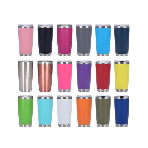 20 Oz Vacuum Insulated Tumbler With Lid