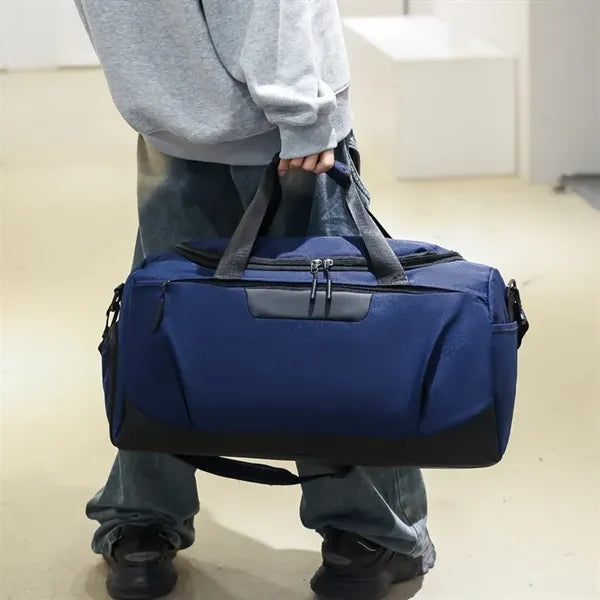 Duffle Bag for Travel Men & Women with Shoe & Wet Compartmen
