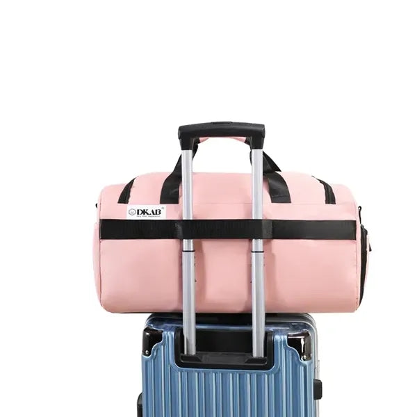 Duffle Bag for Travel Men & Women with Shoe & Wet Compartmen