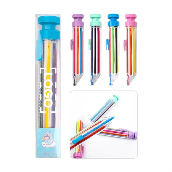 Retractable Crayon Pen