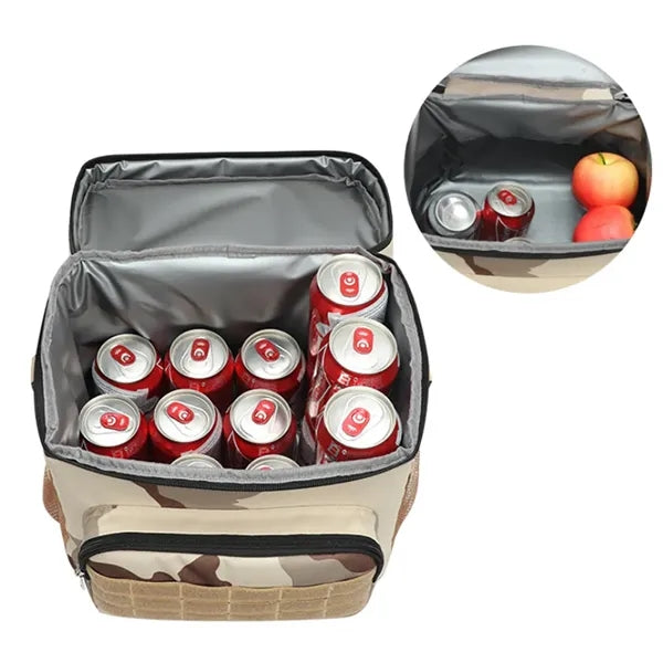15L Tactical Insulated Lunch Box Large Refrigerated Tote Bag