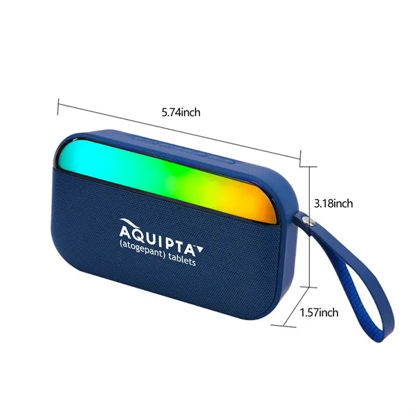 Portable Wireless Bluetooth Speaker With RGB Light