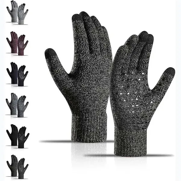 Thermal Gloves With Touchscreen Fingers