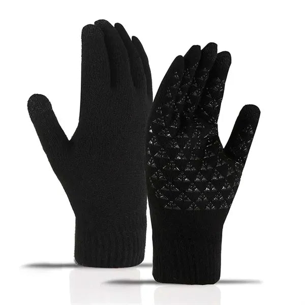 Thermal Gloves With Touchscreen Fingers