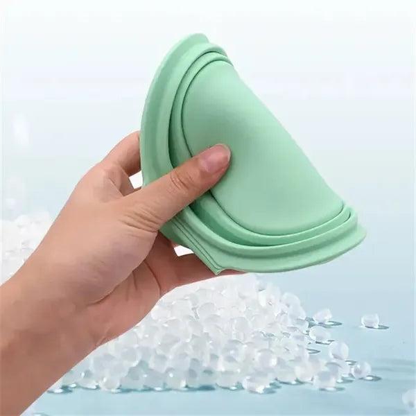2 in 1 Foldable Pet Food Water Bowl Cat Feeder Dish Camping
