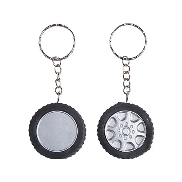 Tape Measure Keychain In Tire Shape