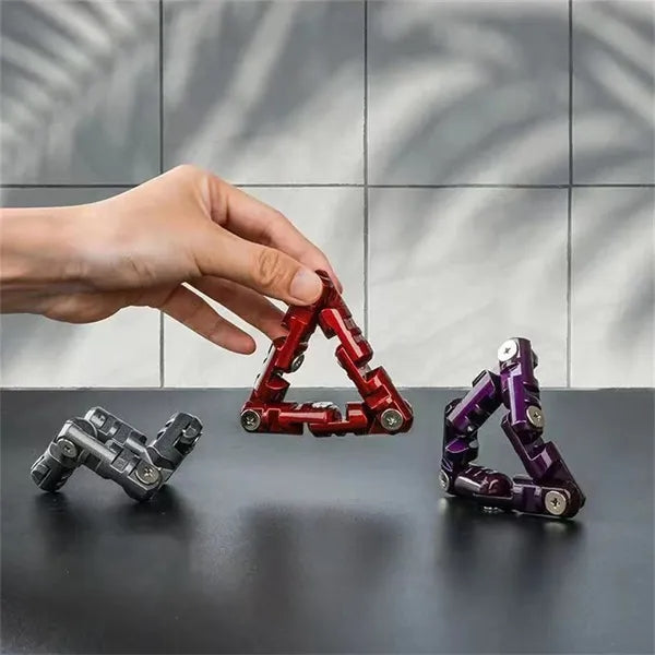 Metal Triangles Sensory Hand Fidget Toys For Adults Kid