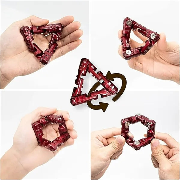 Metal Triangles Sensory Hand Fidget Toys For Adults Kid