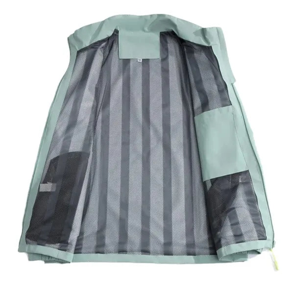 Zipper Windbreaker Jacket