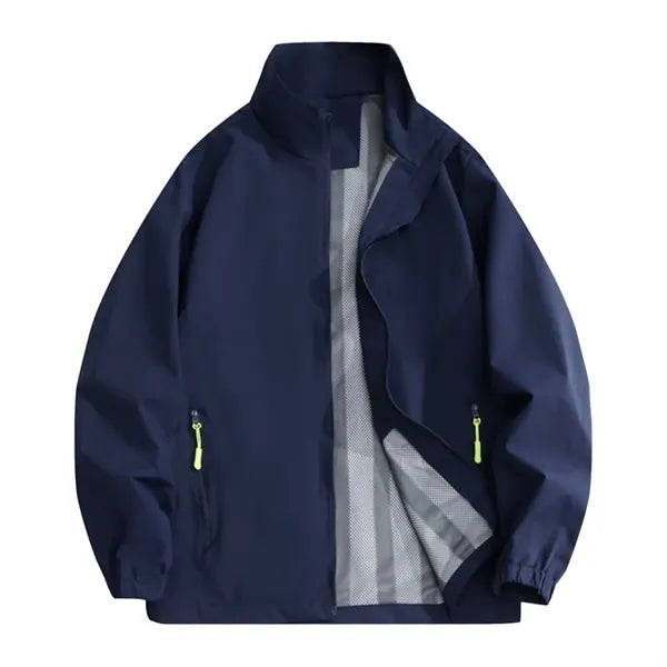 Zipper Windbreaker Jacket