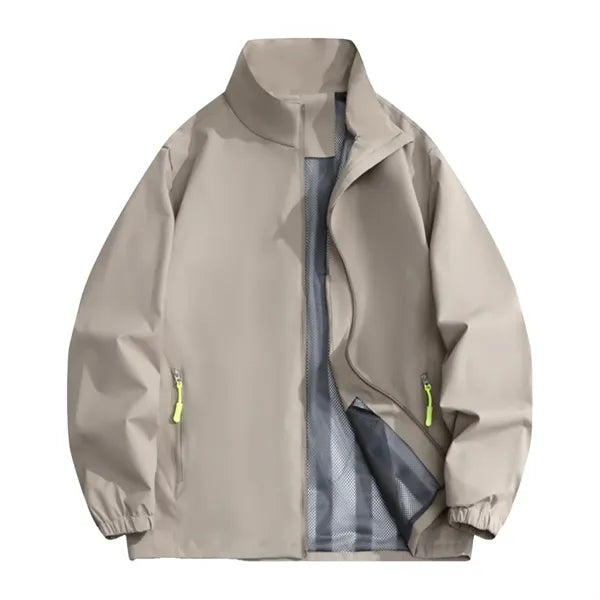 Zipper Windbreaker Jacket
