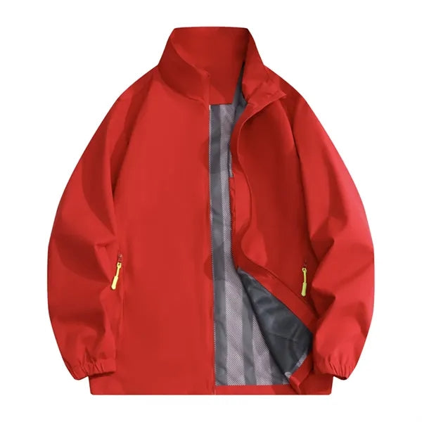 Zipper Windbreaker Jacket