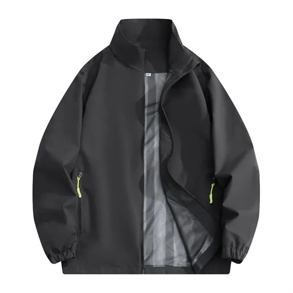 Zipper Windbreaker Jacket