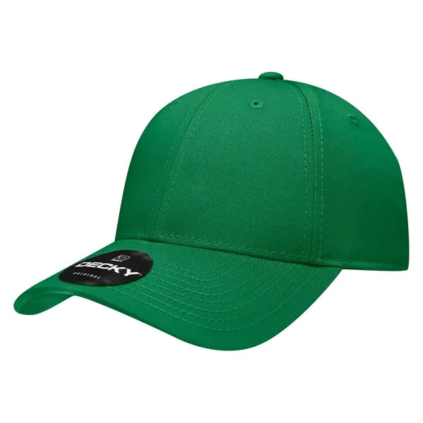 Decky 6 Panel Low Profile Structured Cotton Cap