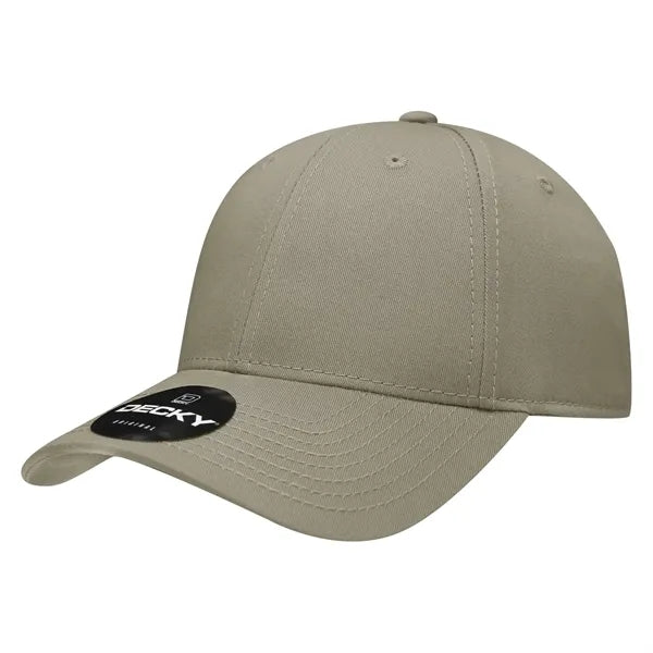 Decky 6 Panel Low Profile Structured Cotton Cap