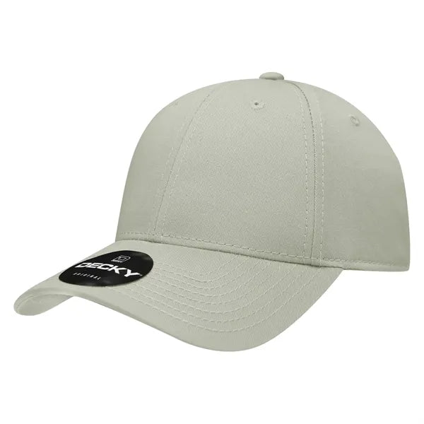 Decky 6 Panel Low Profile Structured Cotton Cap