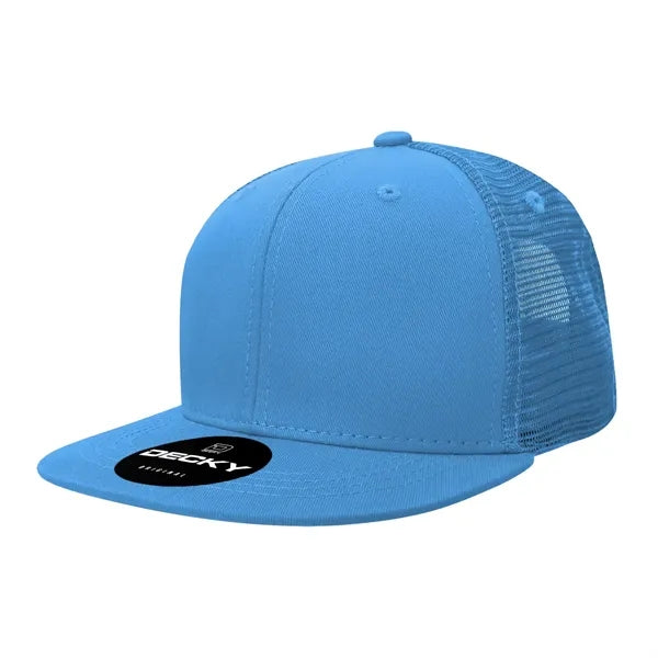 Decky 6 Panel High Profile Structured Acr/Poly Trucker