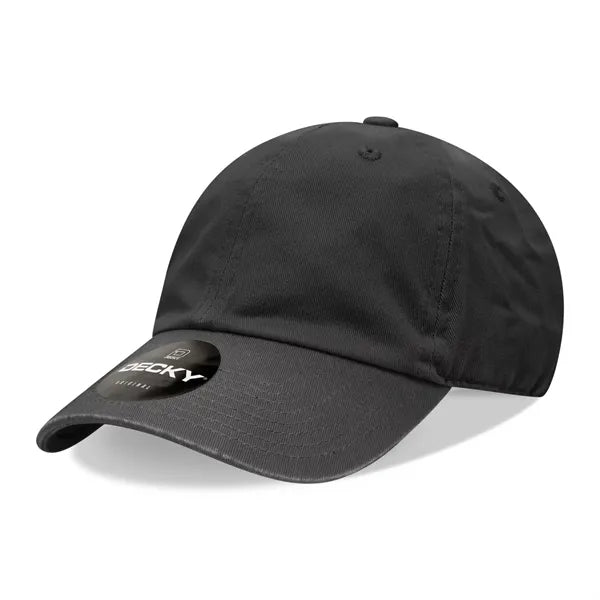 Decky 6 Panel Low Profile Relaxed Cotton Dad Hat