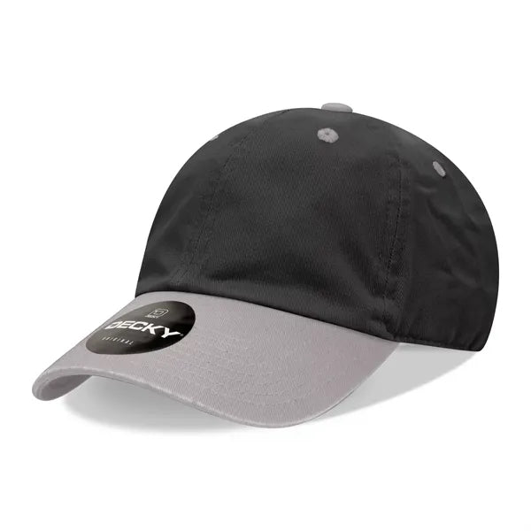 Decky 6 Panel Low Profile Relaxed Cotton Dad Hat