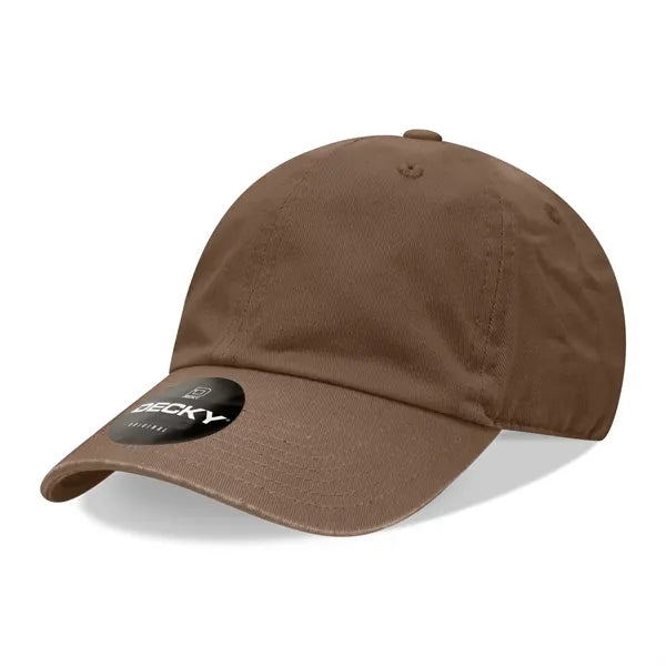 Decky 6 Panel Low Profile Relaxed Cotton Dad Hat