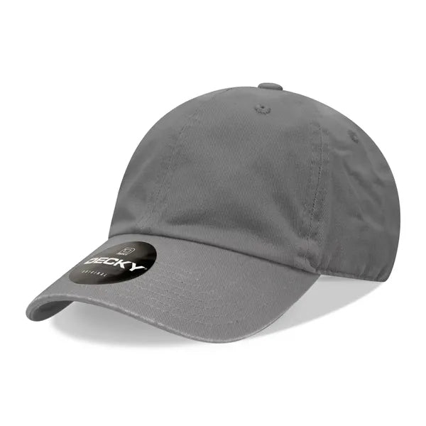 Decky 6 Panel Low Profile Relaxed Cotton Dad Hat