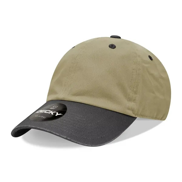 Decky 6 Panel Low Profile Relaxed Cotton Dad Hat