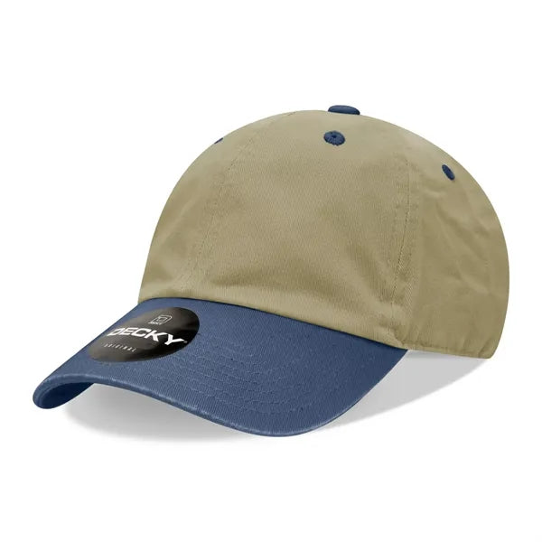 Decky 6 Panel Low Profile Relaxed Cotton Dad Hat