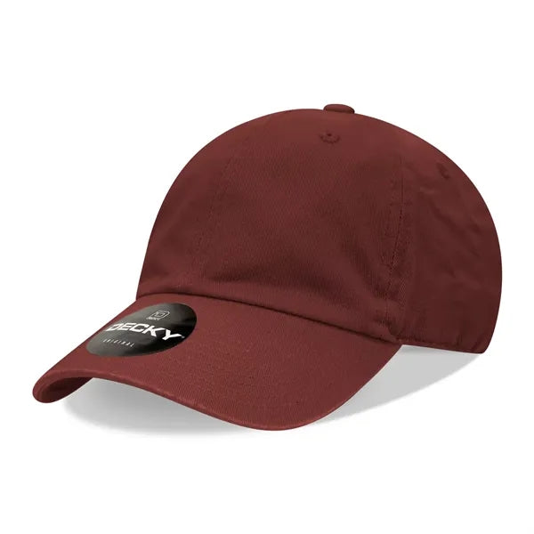 Decky 6 Panel Low Profile Relaxed Cotton Dad Hat