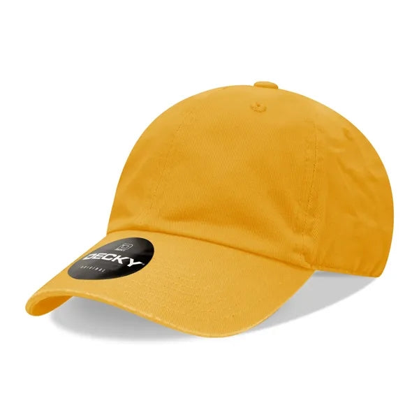 Decky 6 Panel Low Profile Relaxed Cotton Dad Hat